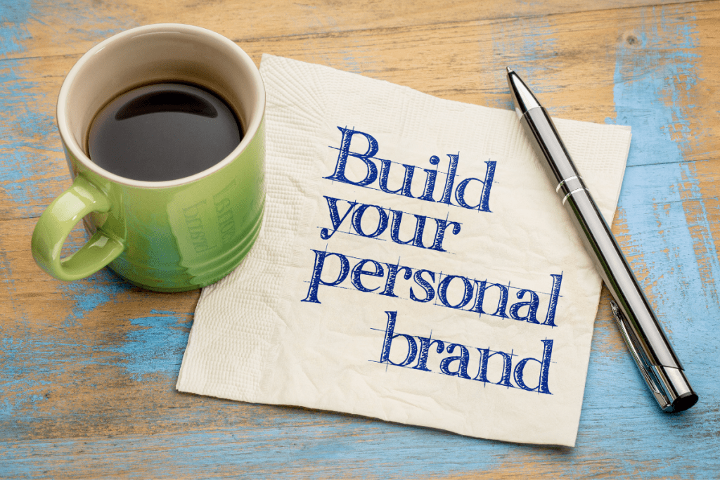 You can develop a personal brand on Twitter